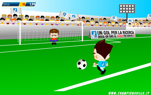 Un gol per la ricerca
