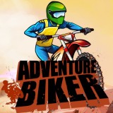 Adventure biker