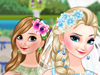 Sposa Anna e damigella Elsa Sposa Anna e damigella Elsa